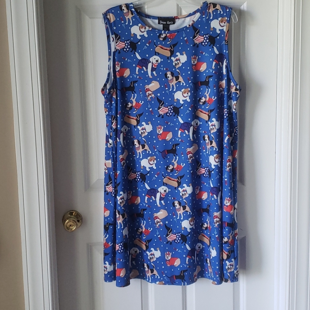 Dress Works Fourth of July Swing Dress